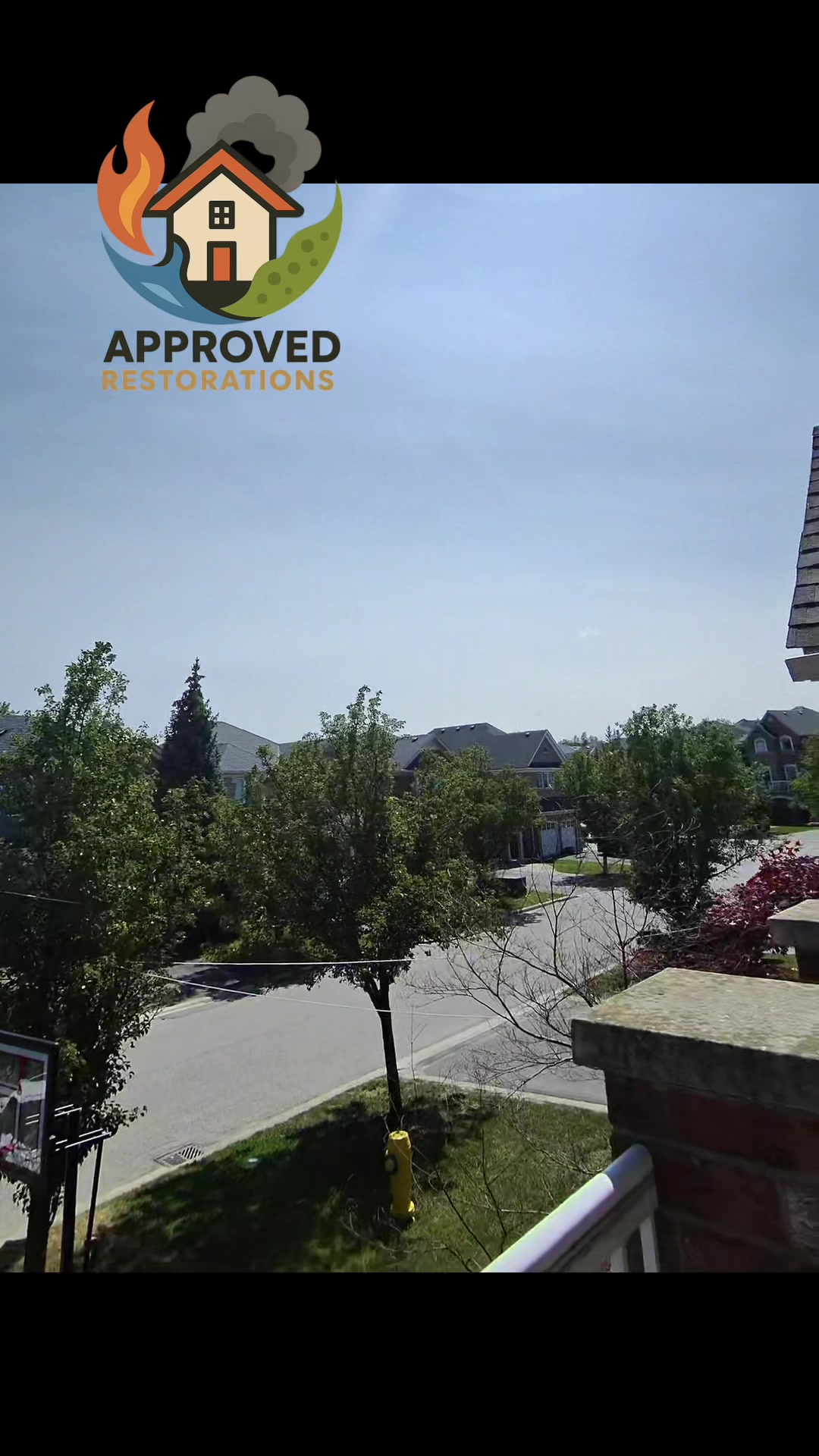 Taking a quick breather on the balcony of this Vaughan property before diving back inside, our team is pushing through the next phase of a major water damage reconstruction, handling the complex insurance claim from the initial tear-out of soaked floors and ruined drywall right through to the final structural rebuild.